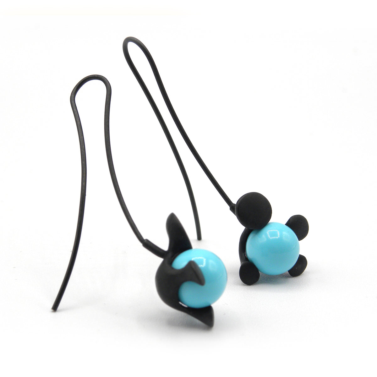 Snorky Turquoise Earrings