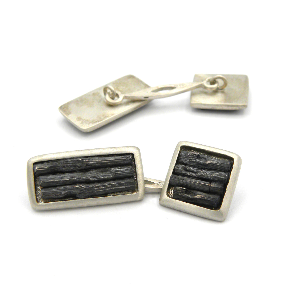 Cufflinks with sprigs