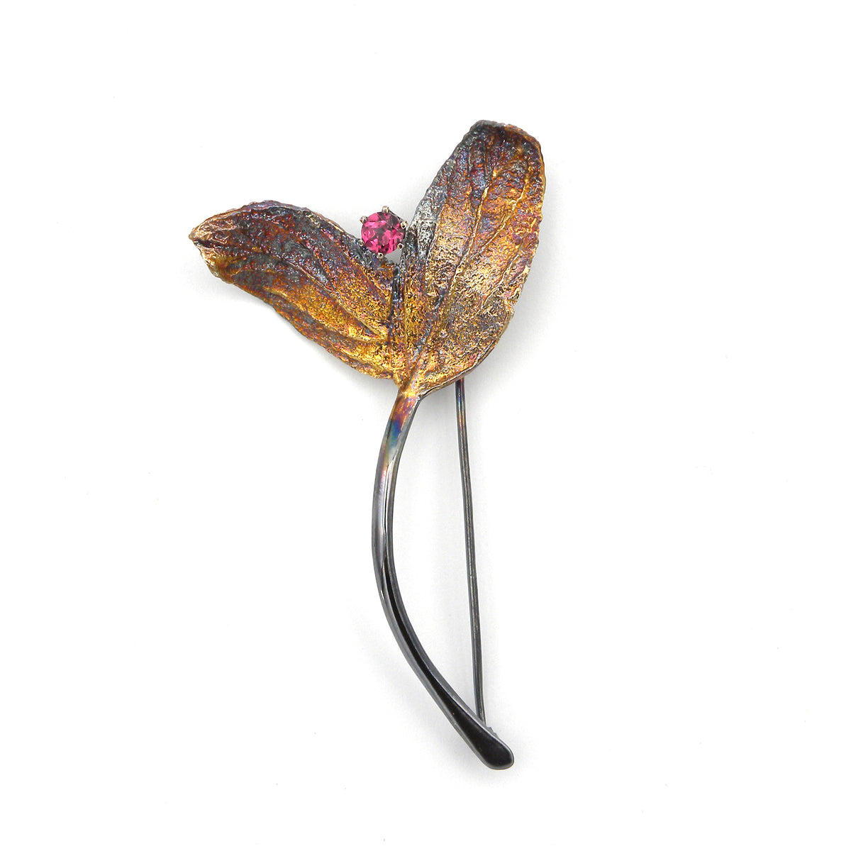 Autumn leaves - brooch