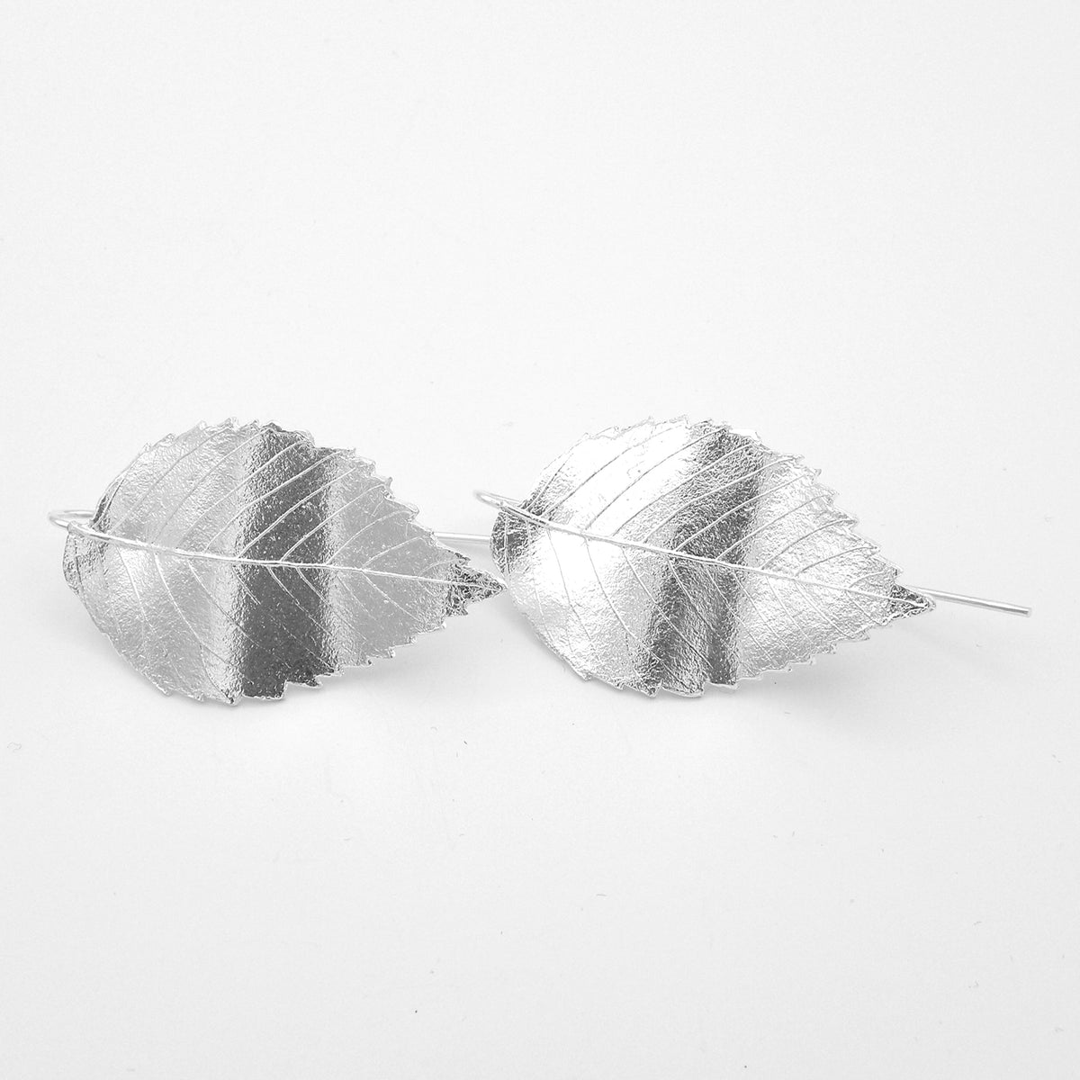 Elm leaf earrings