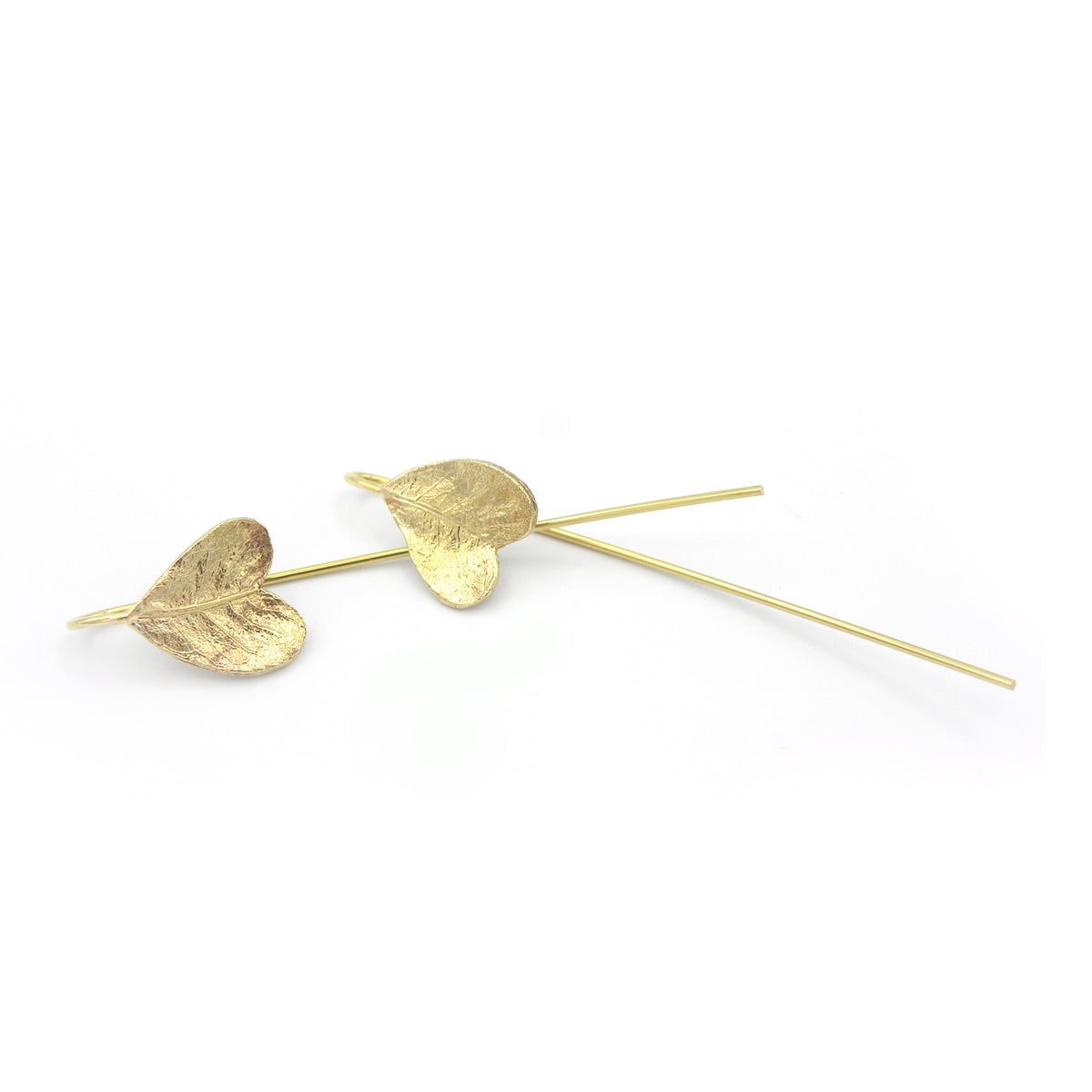 Jasmine leaf earrings