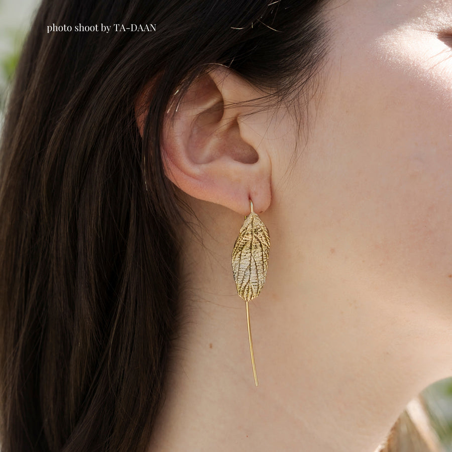 Bush Leaf Earrings