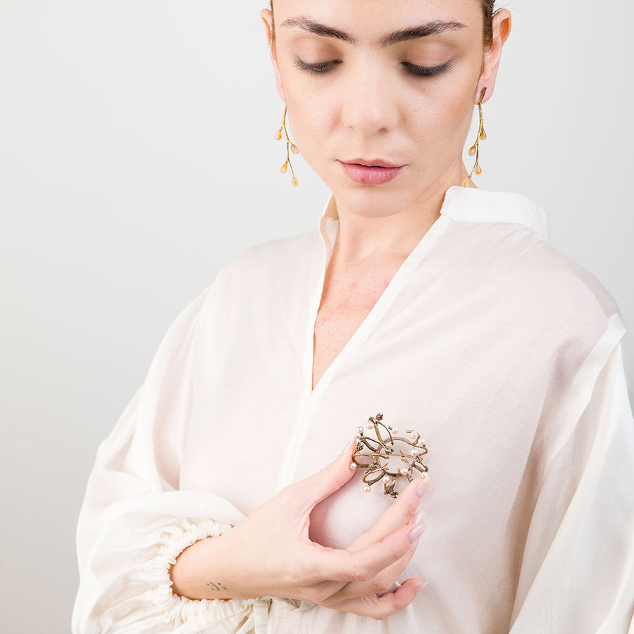 Enchanted forest - brooch