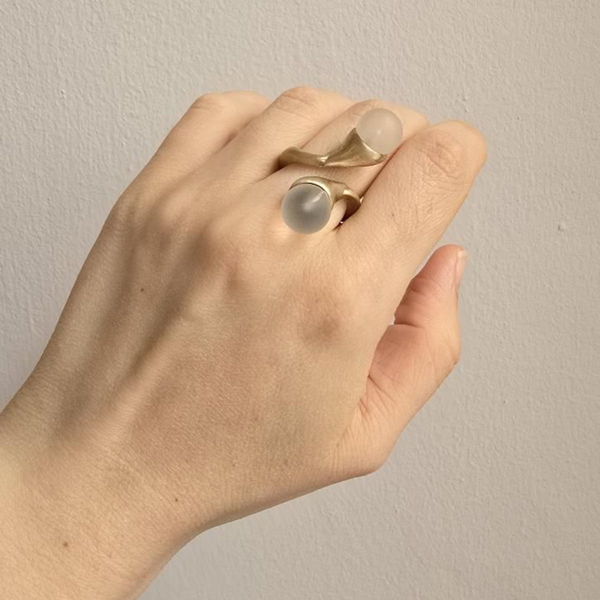 Cones hyaline quartz ring