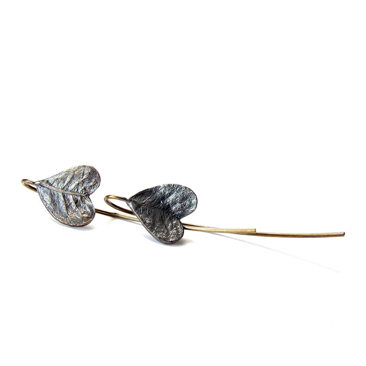 Jasmine leaf earrings