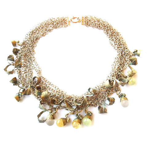 Acorns - necklace