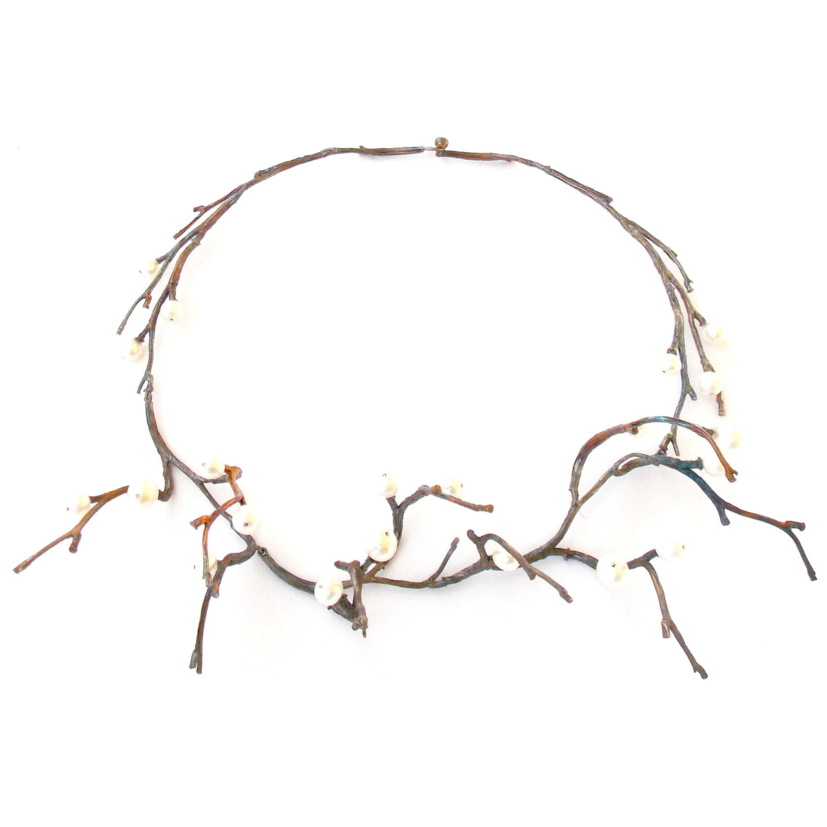 Suspended branches - necklace